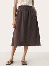 Rehana PW Skirt, Brown