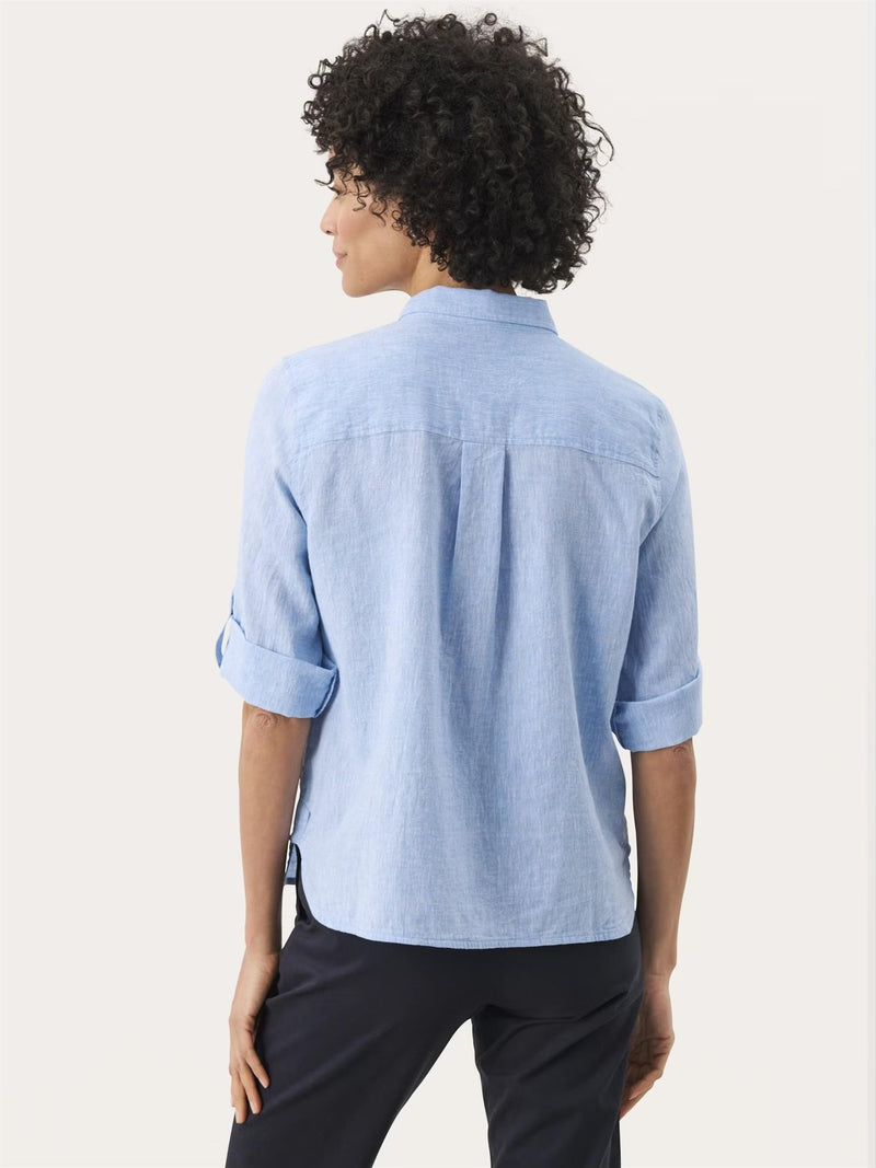 Cindie PW Shirt, Light Blue