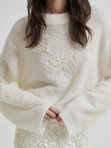 Bellarose Knit O-Neck, Tofu