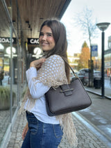 Fleuves Large Shoulderbag, Marron