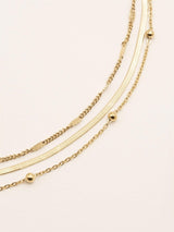 Foxy necklace, Gold