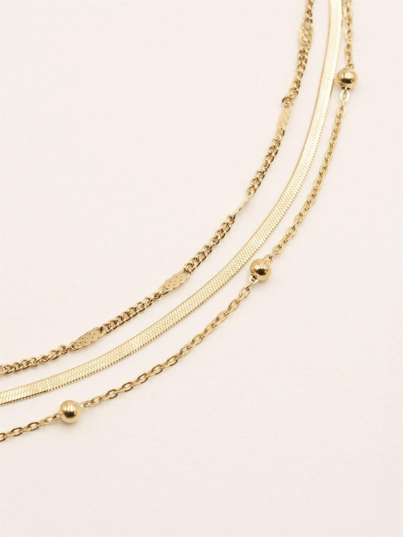 Foxy necklace, Gold