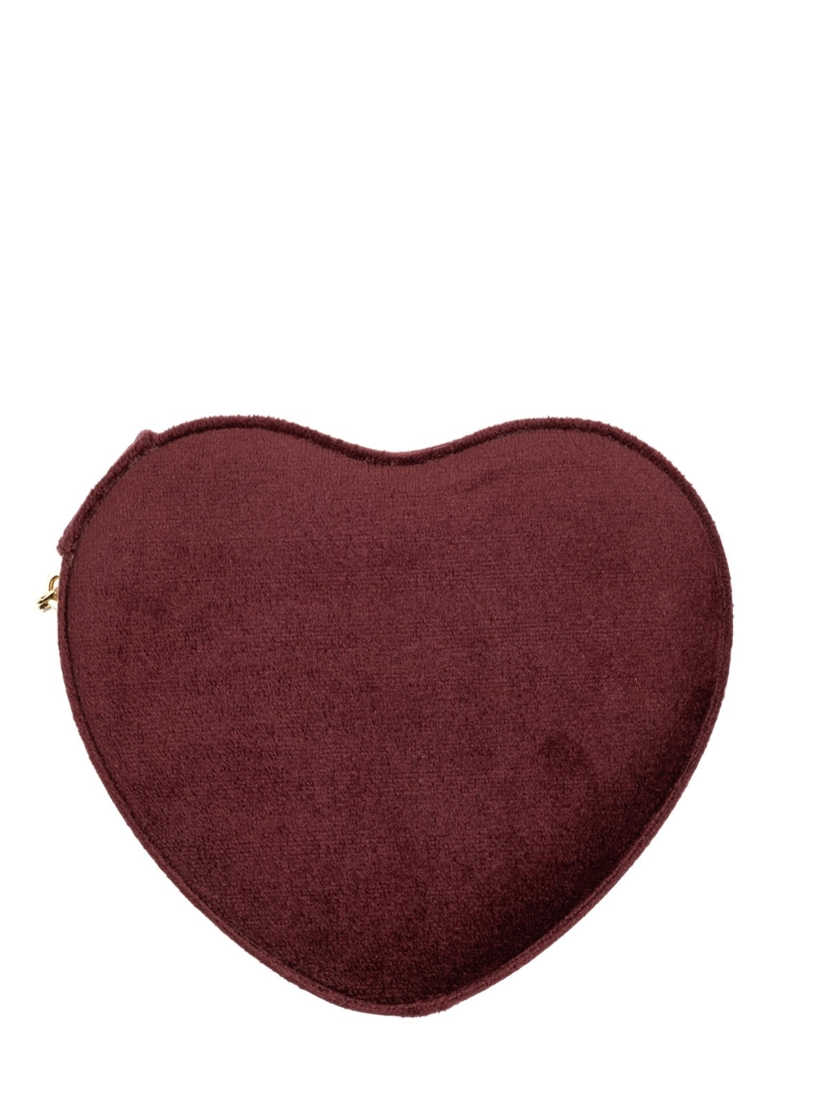 Velvet Heart Jewellery Box, Maroon