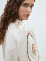 Lindsay blouse, Beige