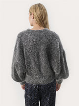 Milena PW Cardigan, Black