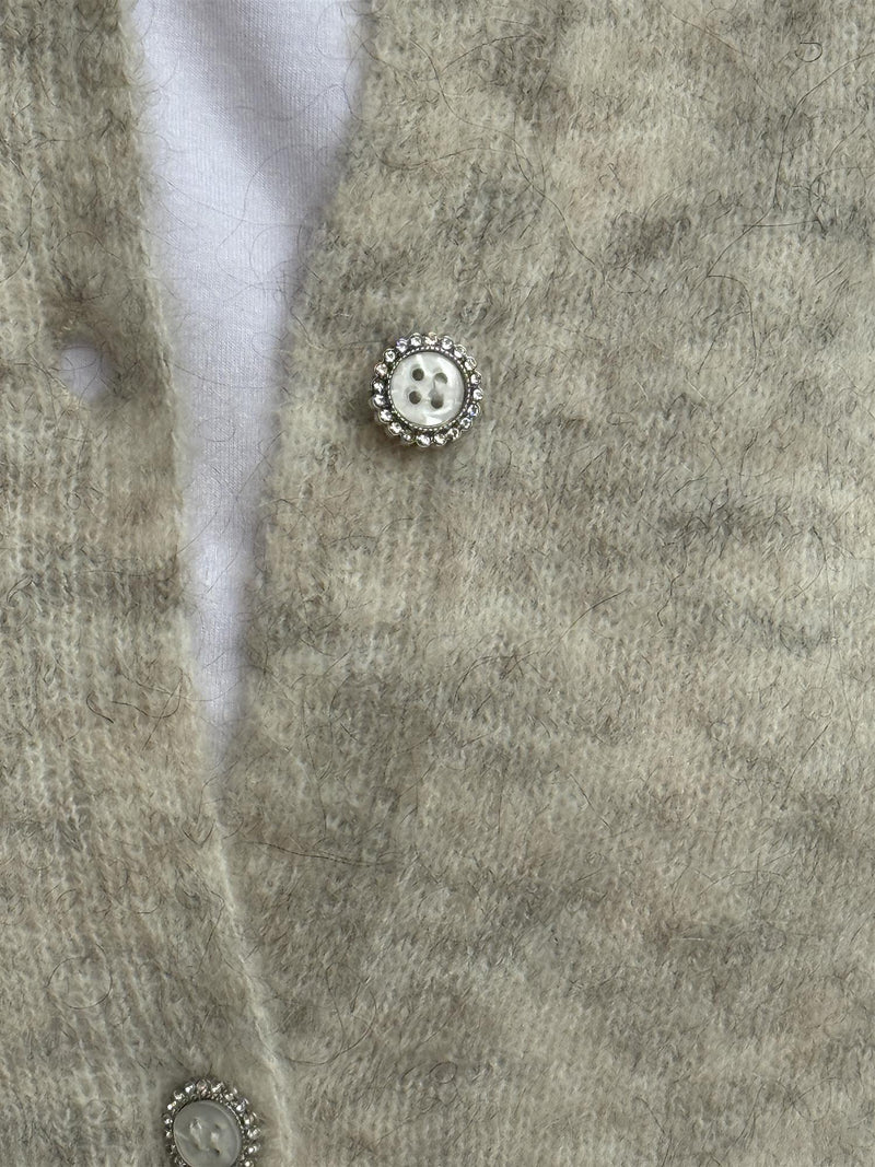 Claire Cardigan, White