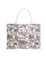 Canvas Tote Small, Taupe Savannah