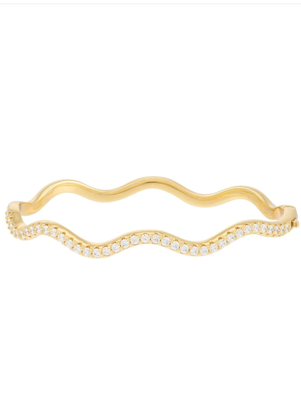 Amelia Bangle,  Bracelet White