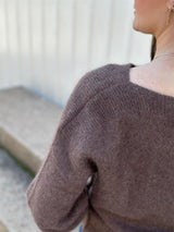 MALOU Pullover, Chocolate Melange