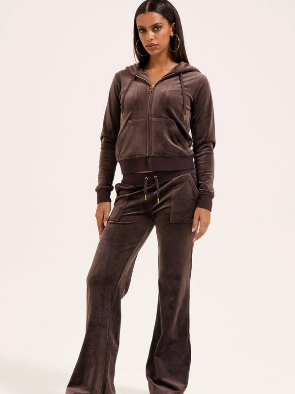Layla Gold Low Rise Pocket, Brown