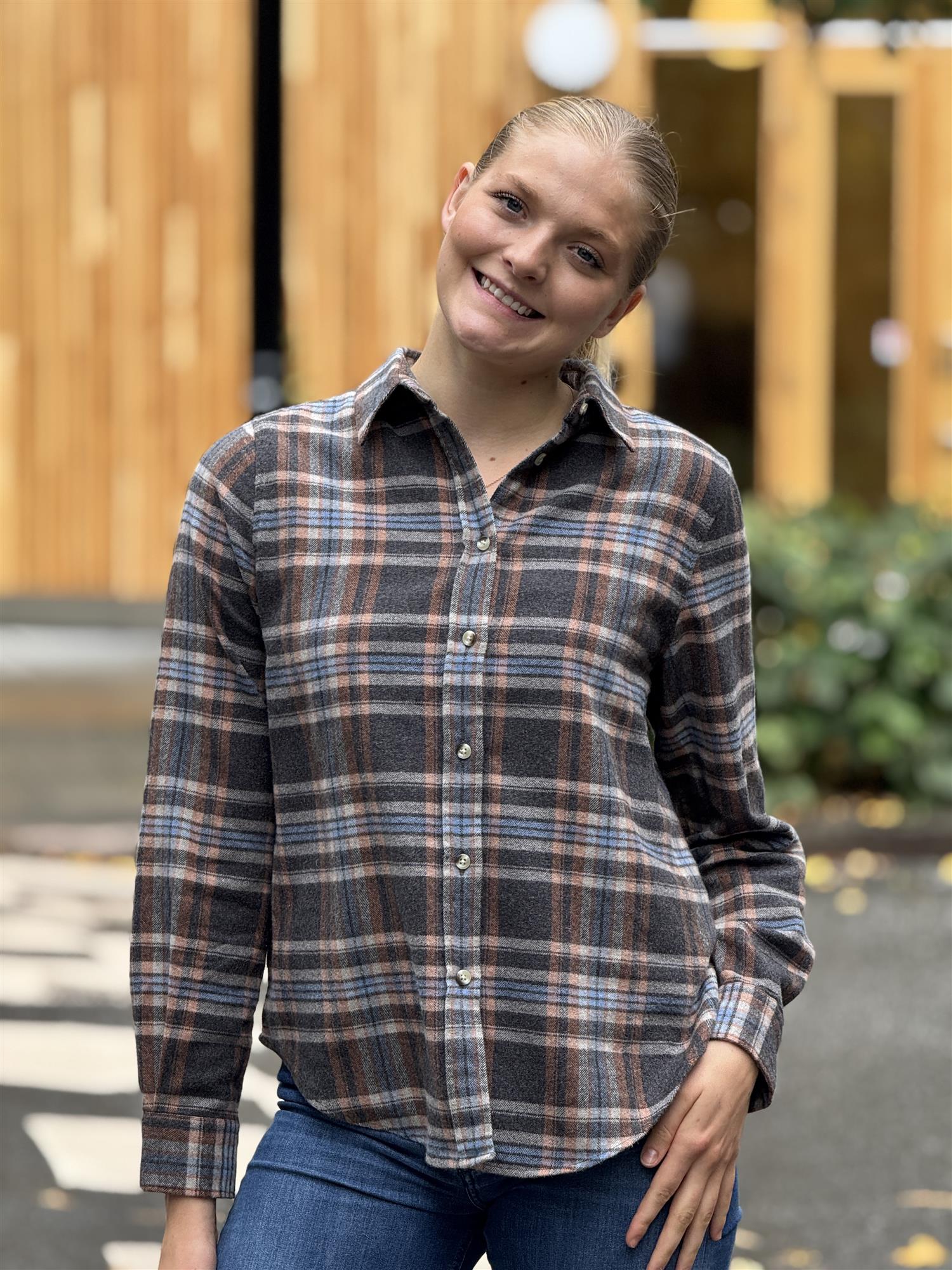 Arc Muted Tartan, Dark Grey