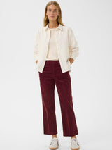 Mishas PW Pant, Burgunder