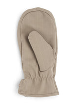 Mittens, Taupe pinstripe