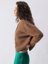 Vitow Cardigan, Chocolat Chine