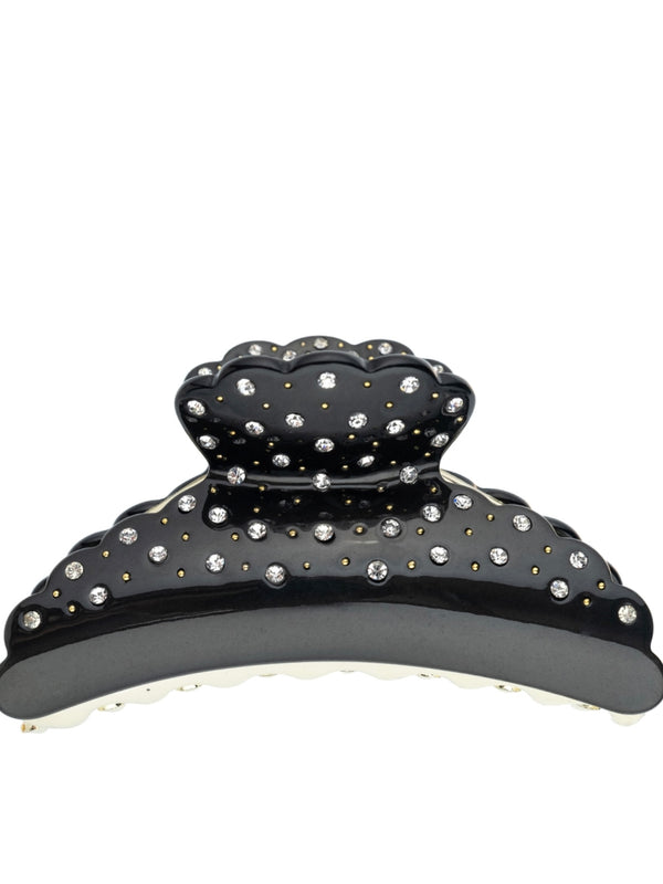 Crystal Hair Claw X-Large, Black