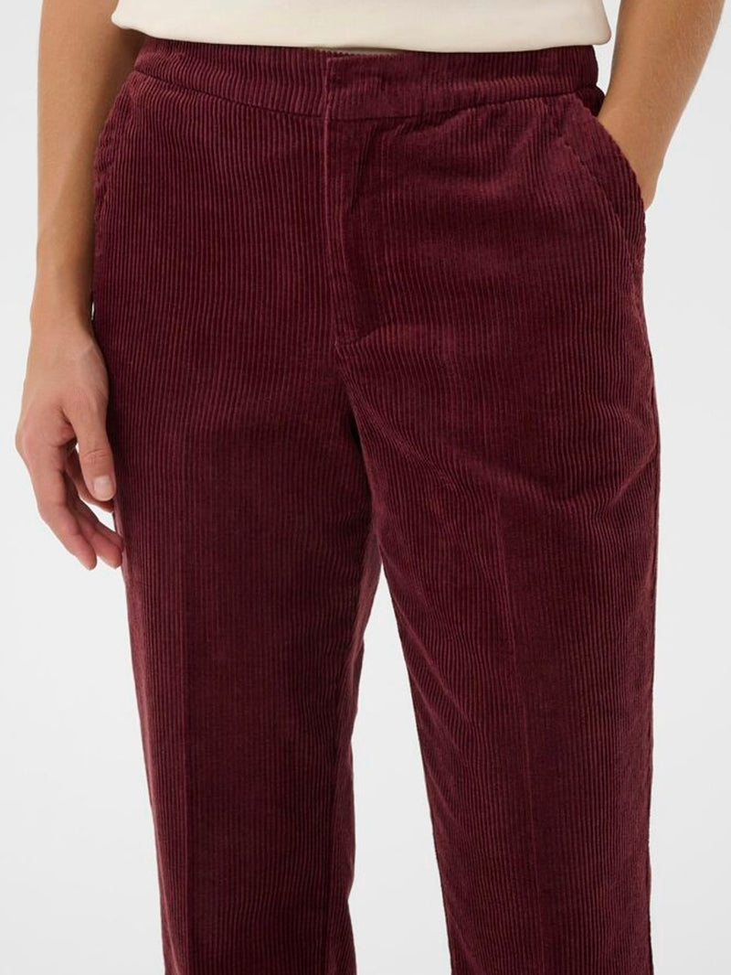 Mishas PW Pant, Burgunder