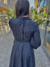 Jacquard Midi Dress