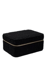 Tweed Jewellery Box, Black