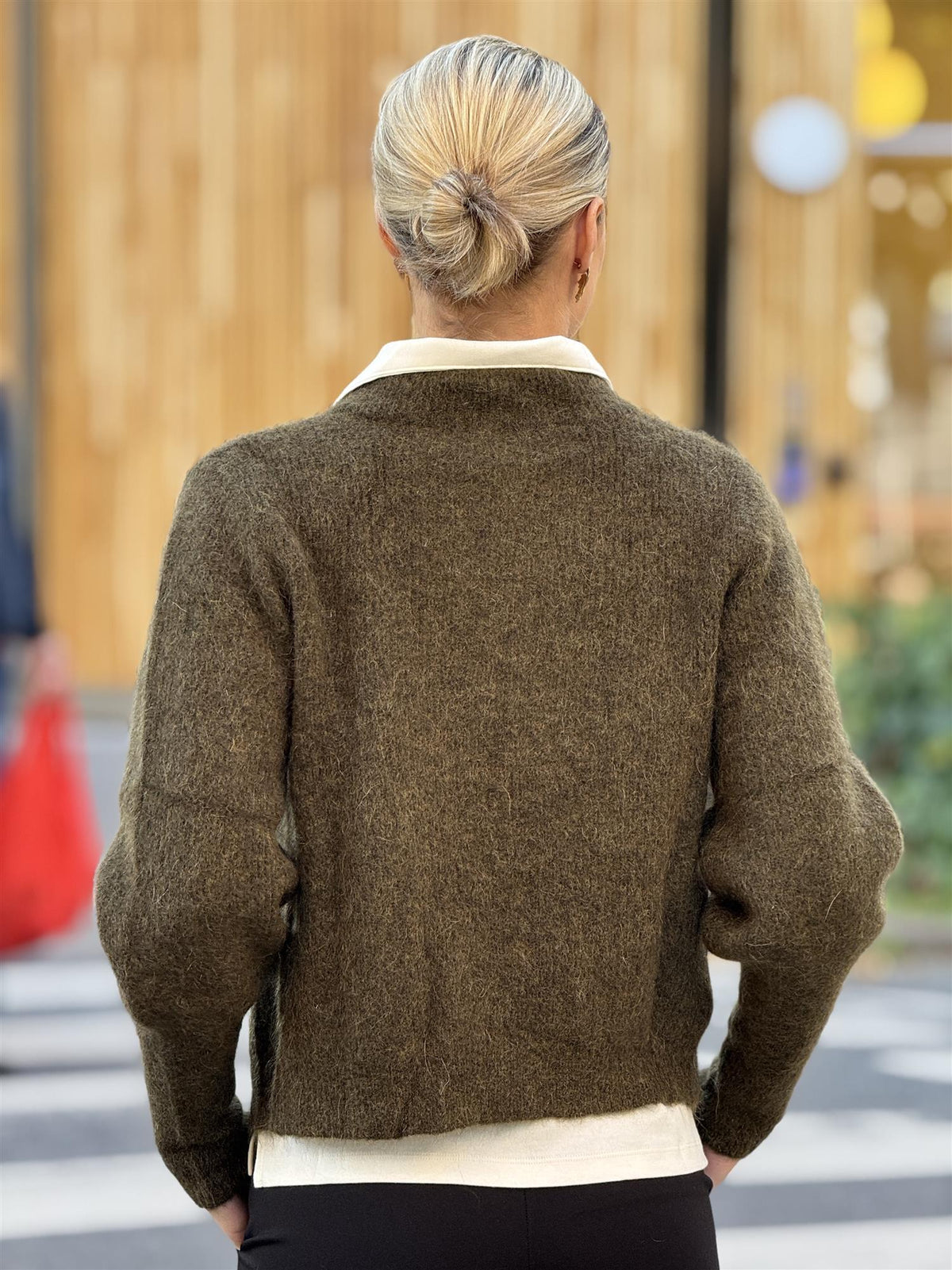 Chelsea Cardigan, Old Forest mel.