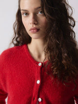 Vitow Cardigan, Carmin Chine