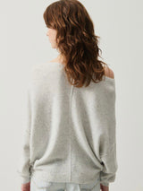 Damsville Pullover, Heather Grey