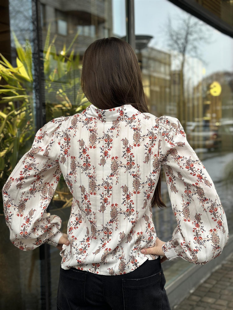 Bohemian Blouse,Vintage Paisley
