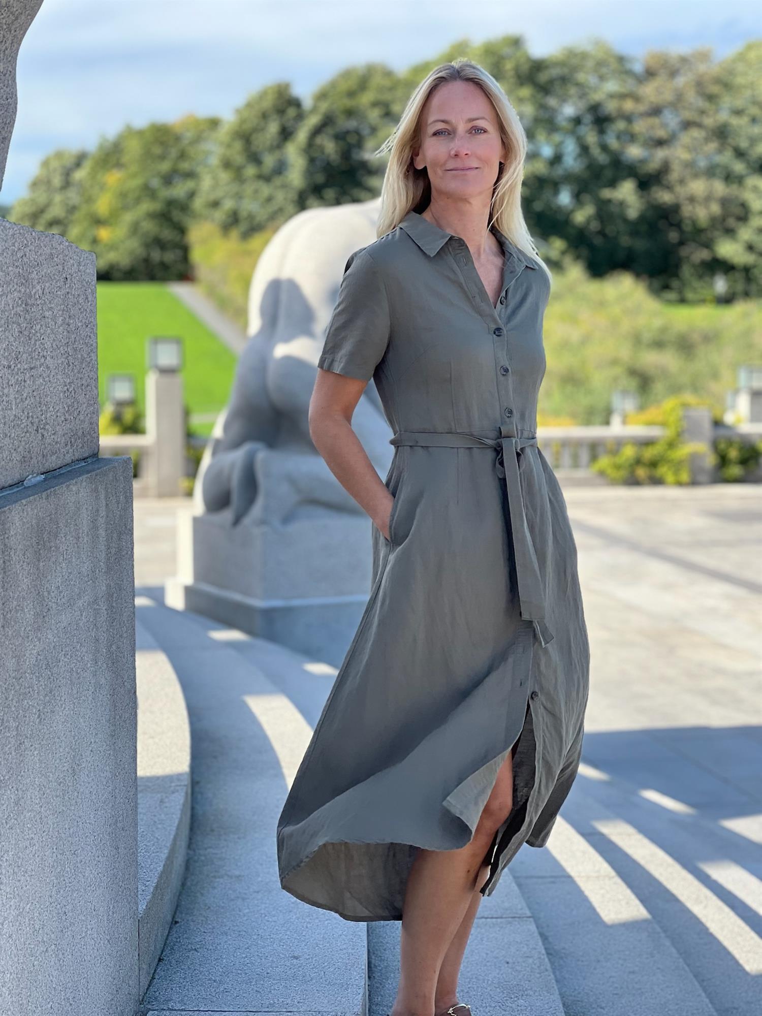 Eflin PW Dress, Green