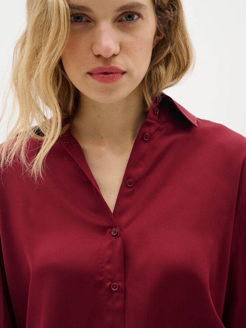 Pauline IW Shirt, Burgunder