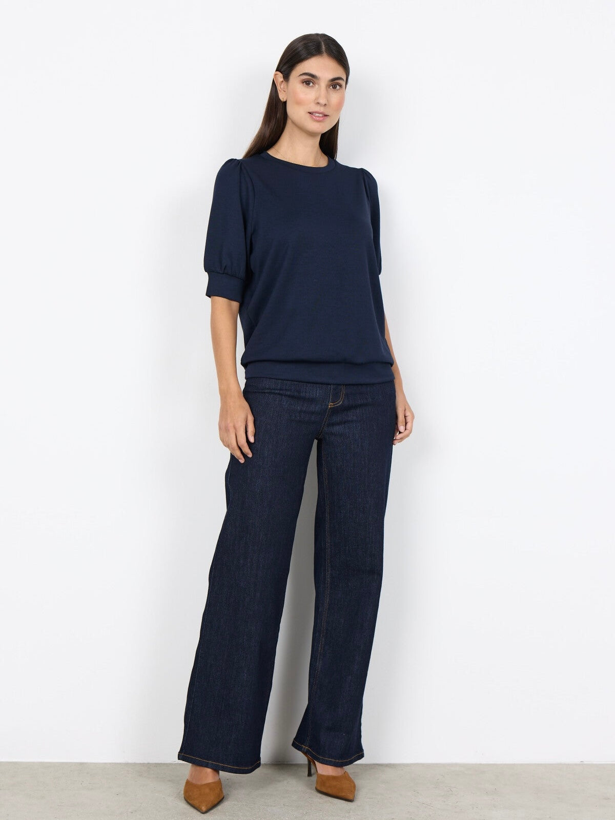 Candy Blouse, Navy
