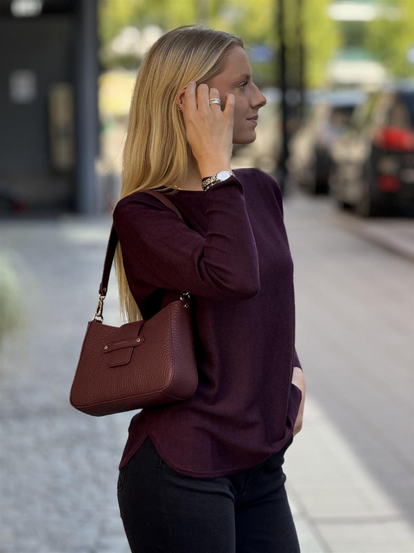 Pippa Pullover, Burgunder