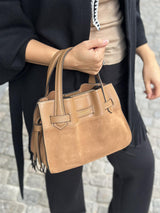 Blossom Medium, Suede, Camel