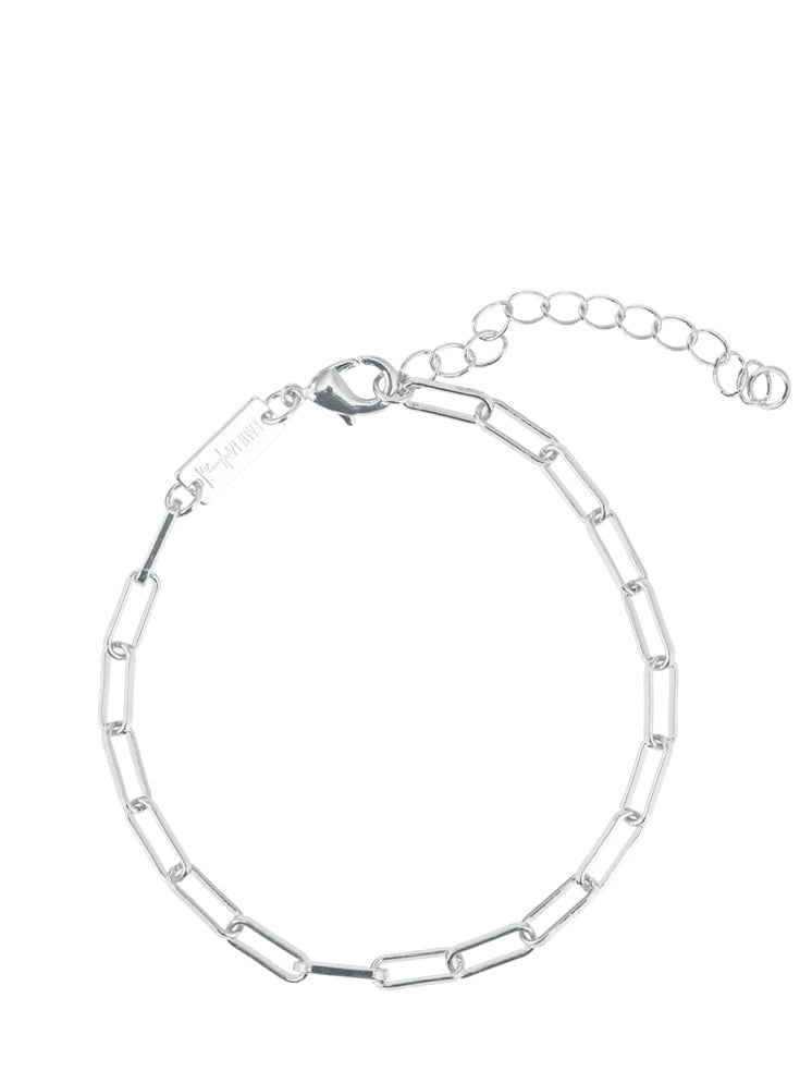 Bracelet, Thick chain, Silver