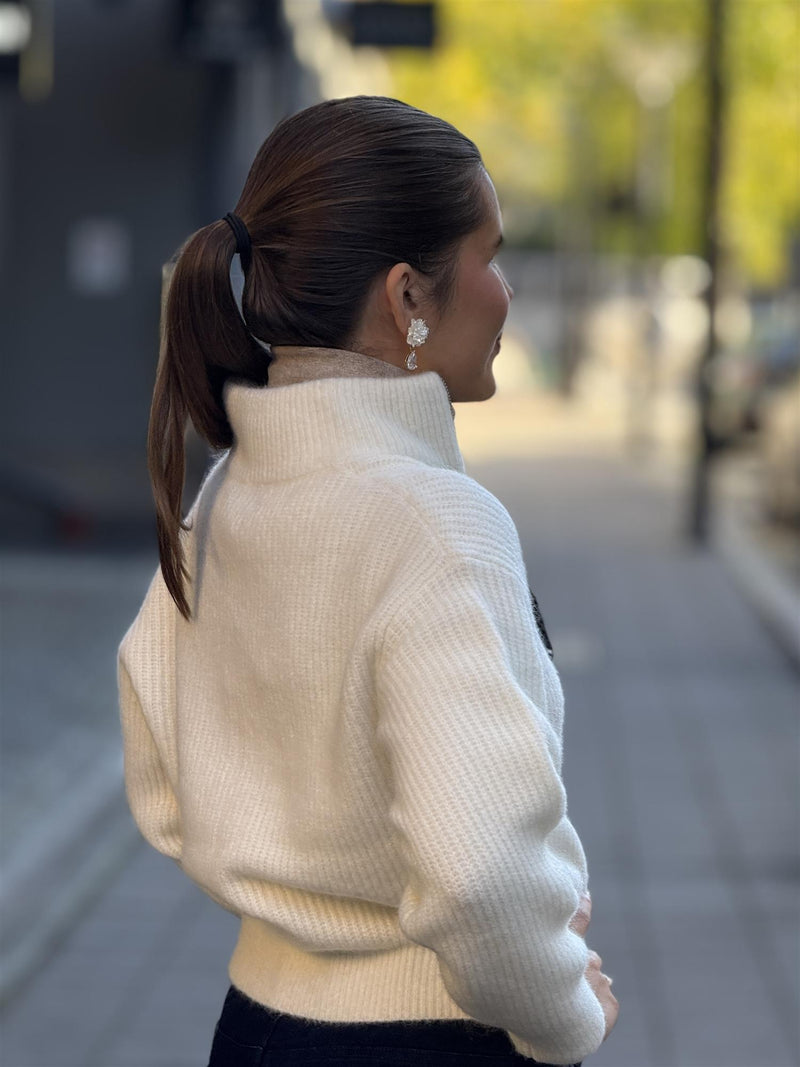 HENNESSY Cardigan, Off White