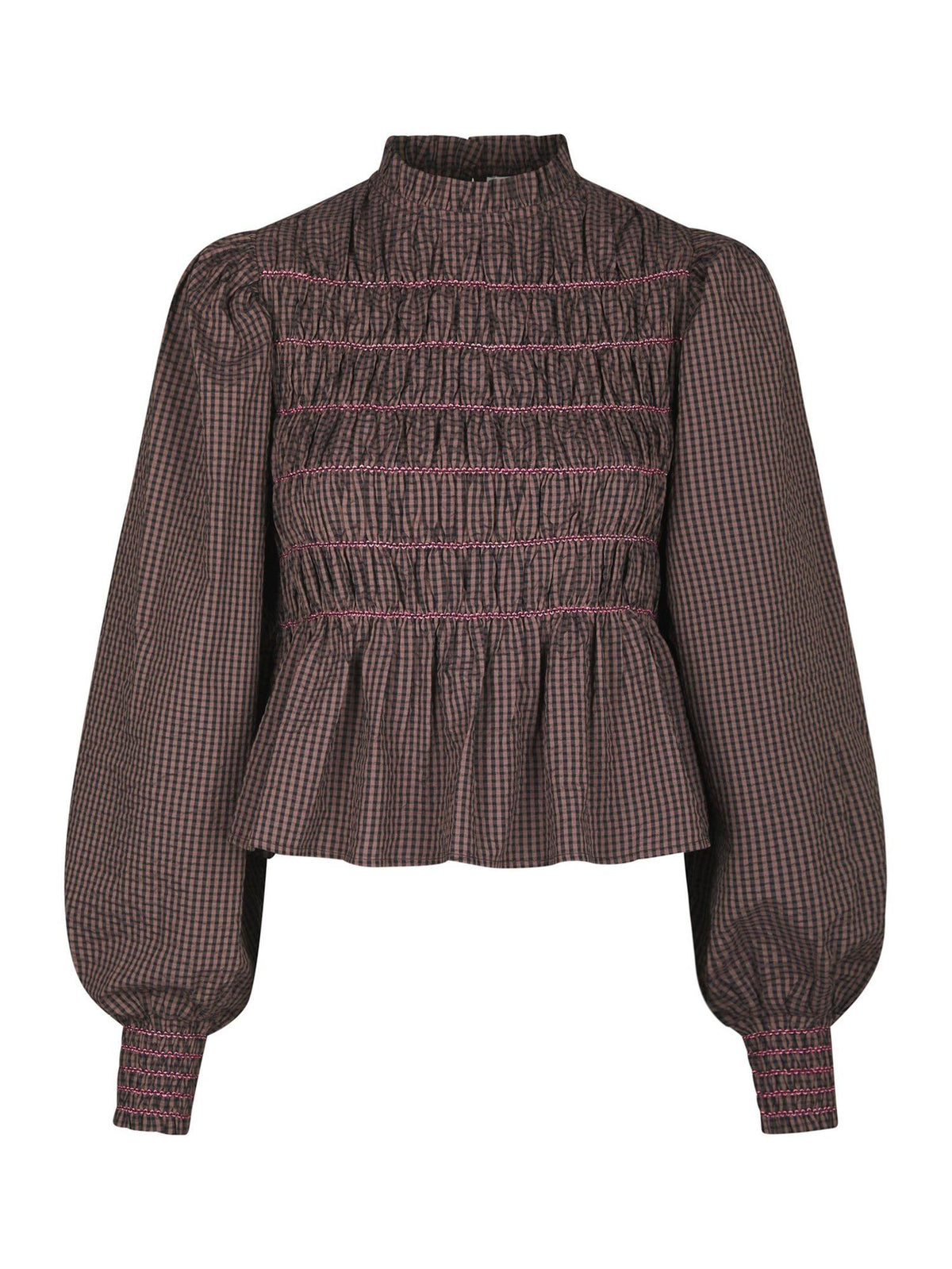 Oliana Check Blouse