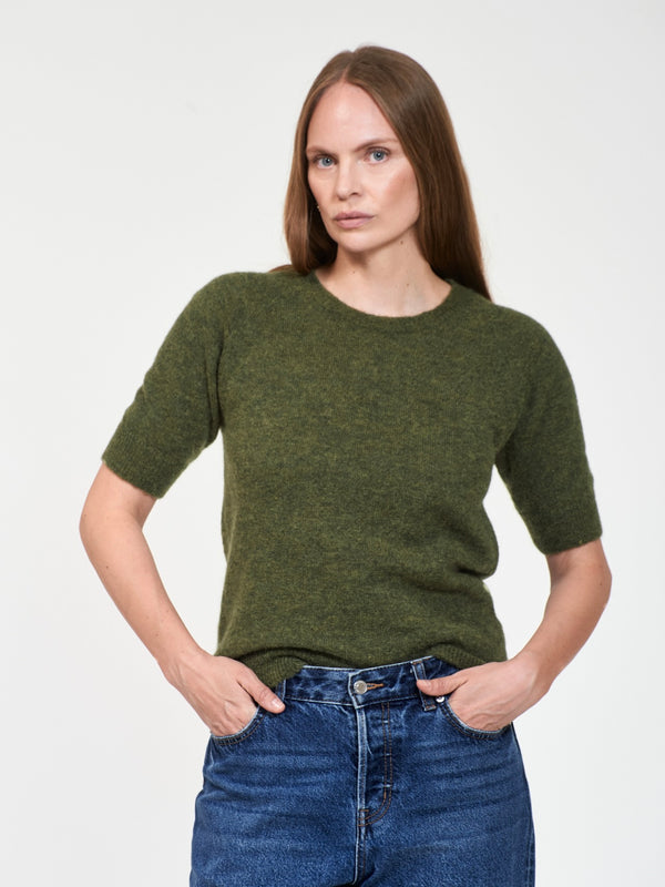 GEORGINA Pullover, Dark Green