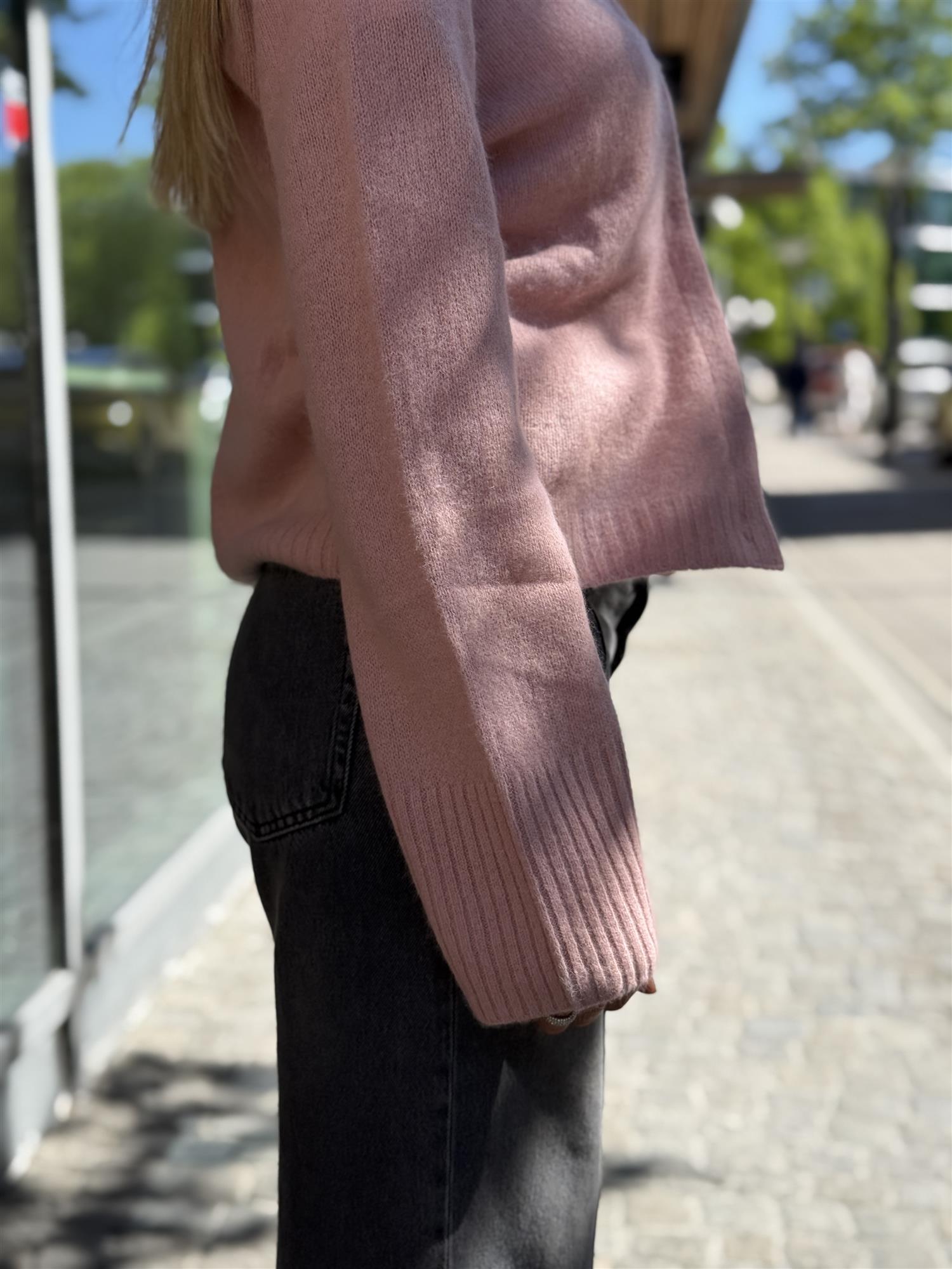 DUNA Cardigan, Clay/ Rosa
