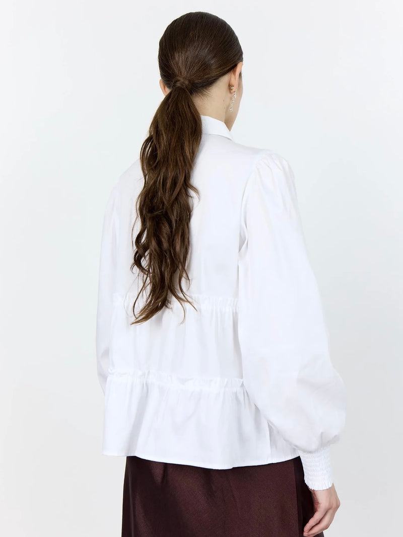 ISLA SOLID 95 shirt, White