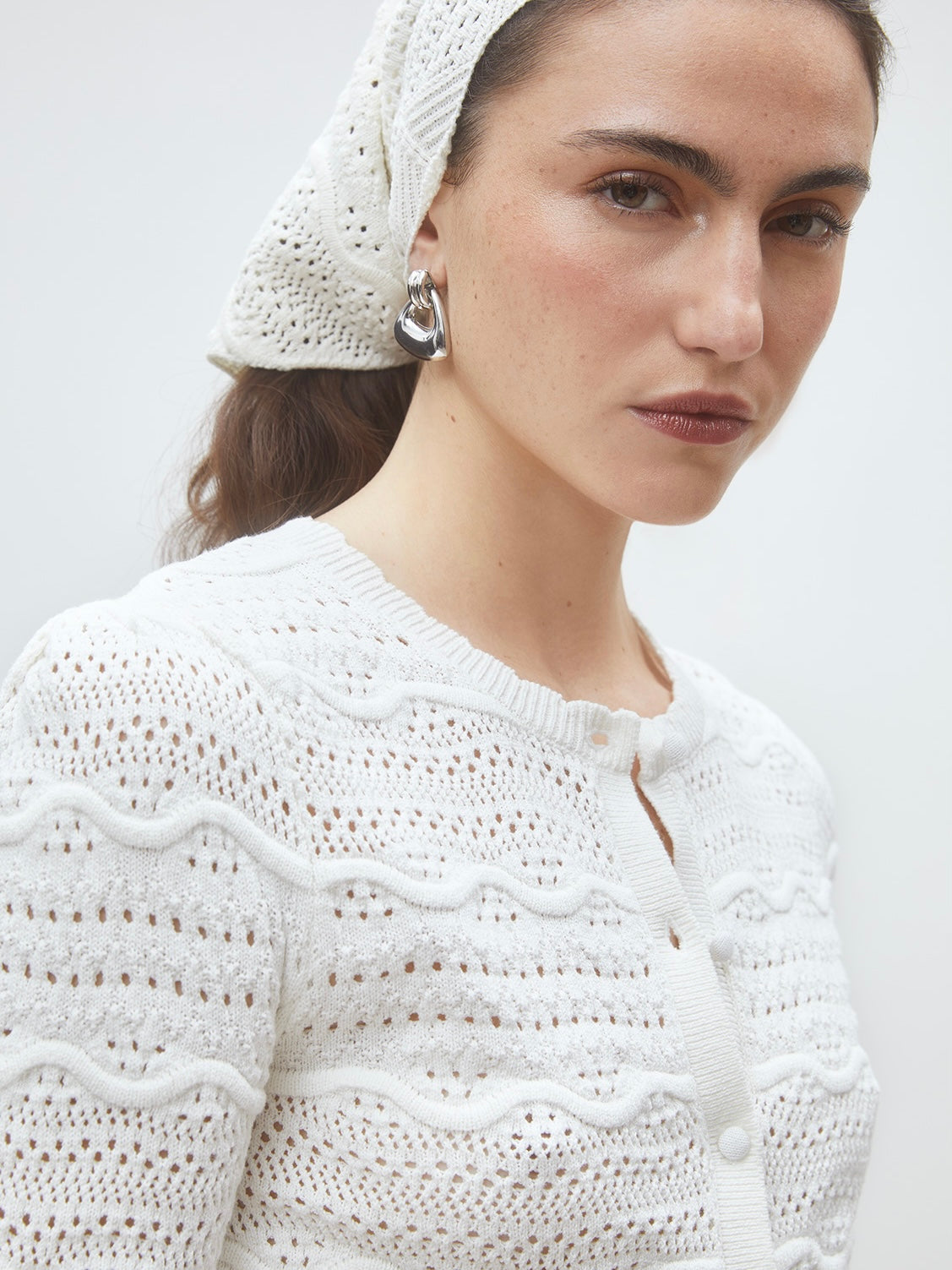 Ganach Blouse, White