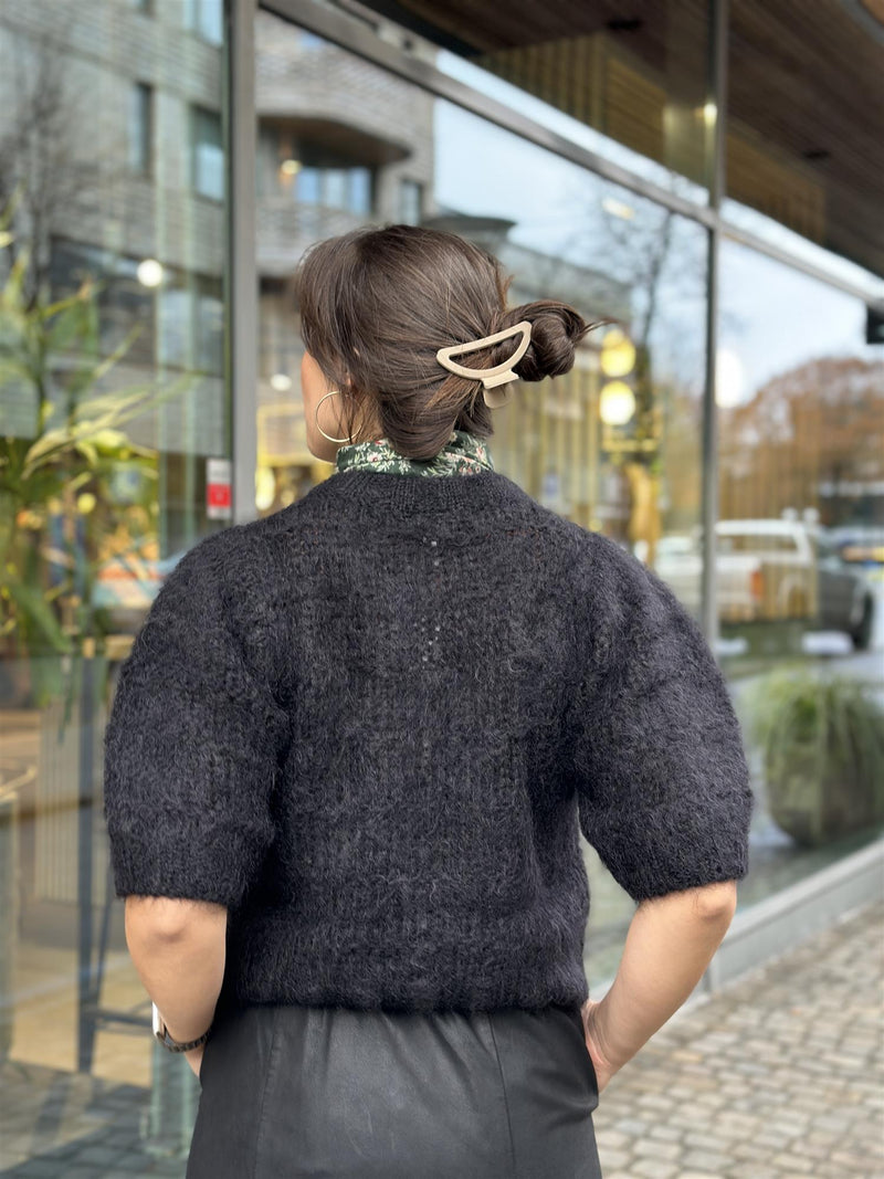 Vernona PW Cardigan, Black