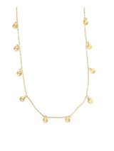 Liv - Coin Charm Necklace Stainless Steel - Gold