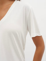 Liliana IW Base V-Neck, White