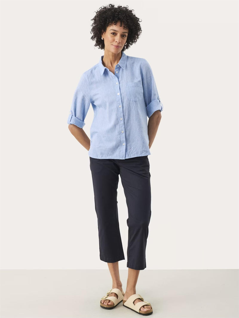 Cindie PW Shirt, Light Blue