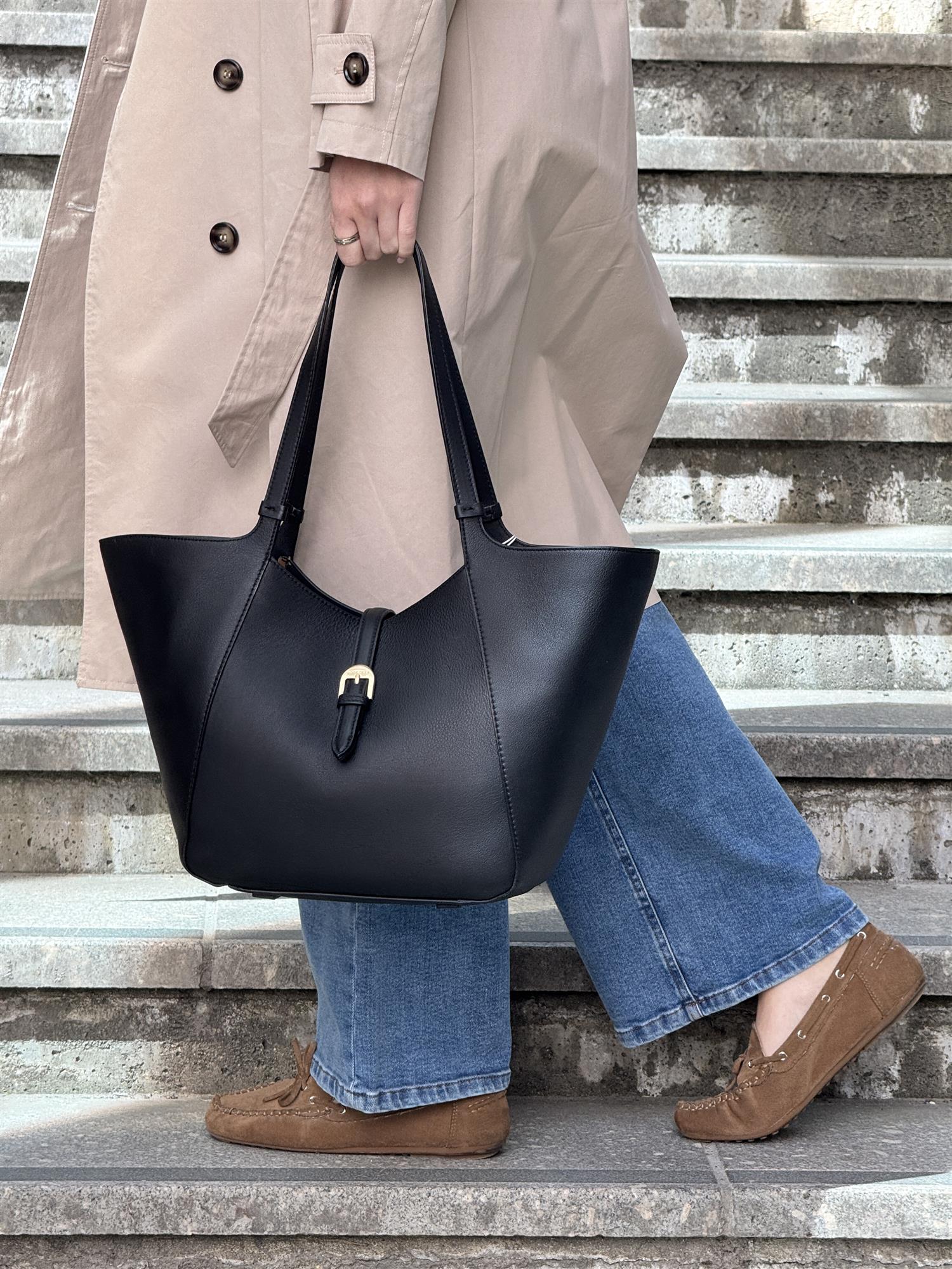 Lenvolee shopper, Black