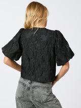 Aska Jacquard Blouse