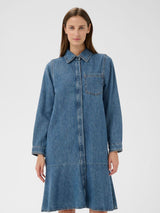 DOPHINA IW DRESS, Blue Denim