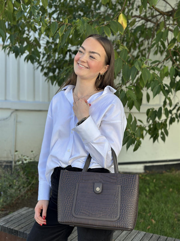 Bridesoft bag, Crocco Marron