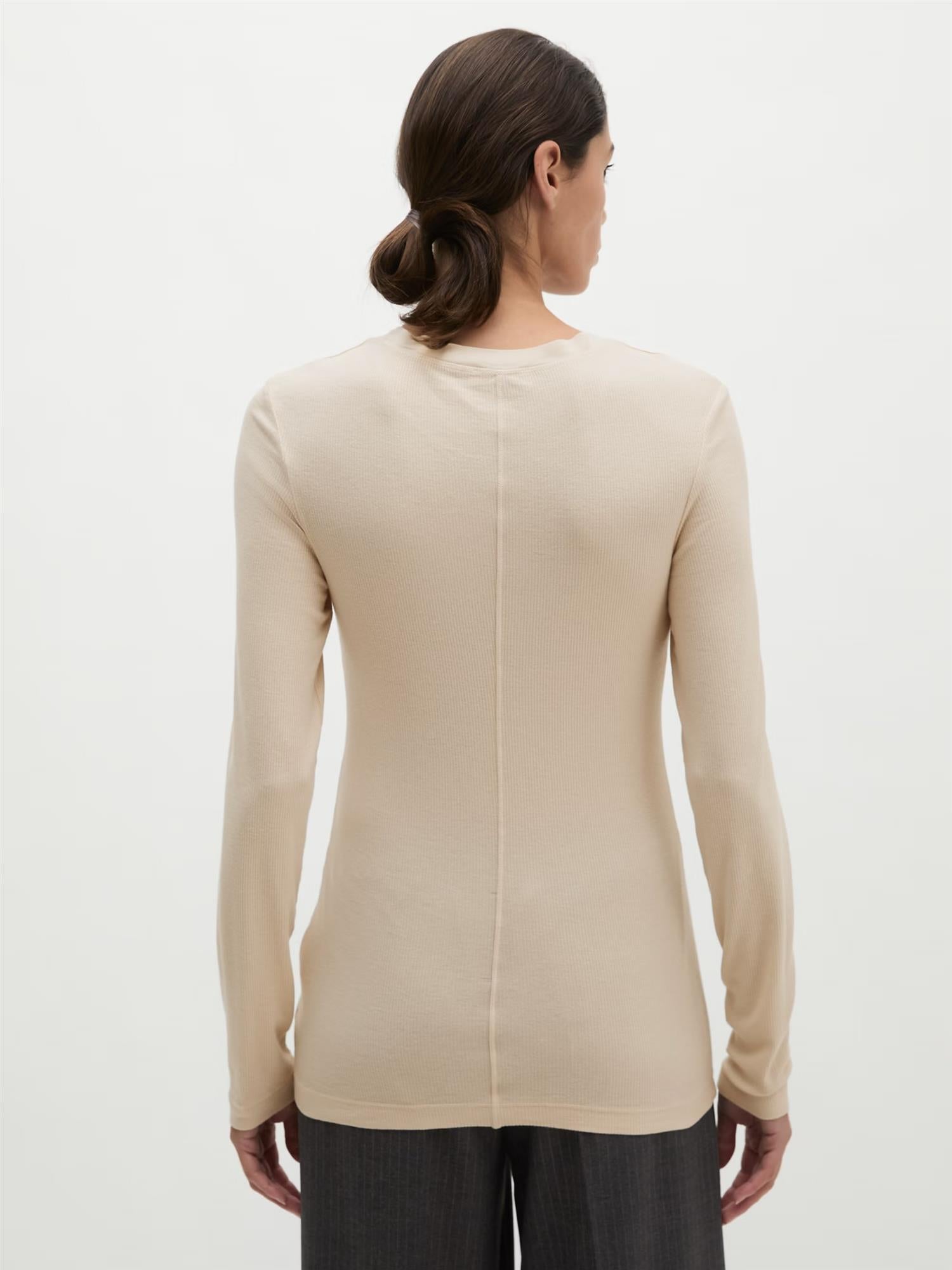 Jersey T-Shirt Longsleeve, Natural