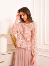 Choklate Blouse, Rose