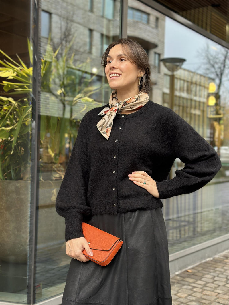 Ulja PW Cardigan, Black