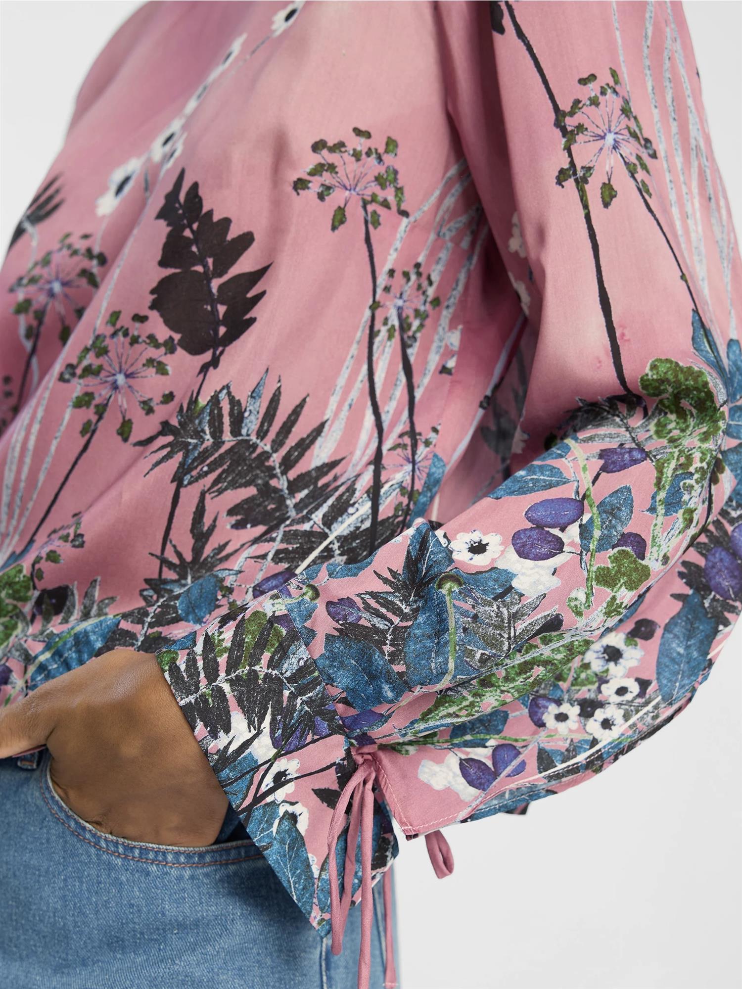 Basilia Blouse, Berry